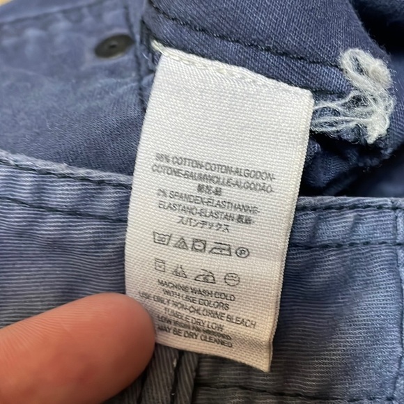 Free People Pants Blue/Gray moto pants size 26‎ - Picture 10 of 11